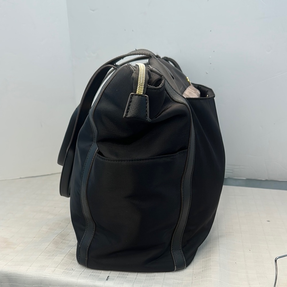 Aimee Kesternberg Sicily black nylon tote shopper travel bag - Picture 2 of 9